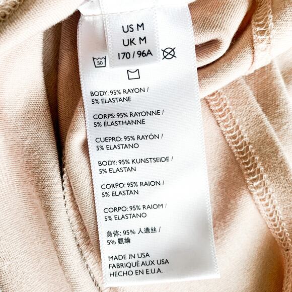 Urban Outfitters Celeste Square Neck Cami Rose Medium - Picture 5 of 9